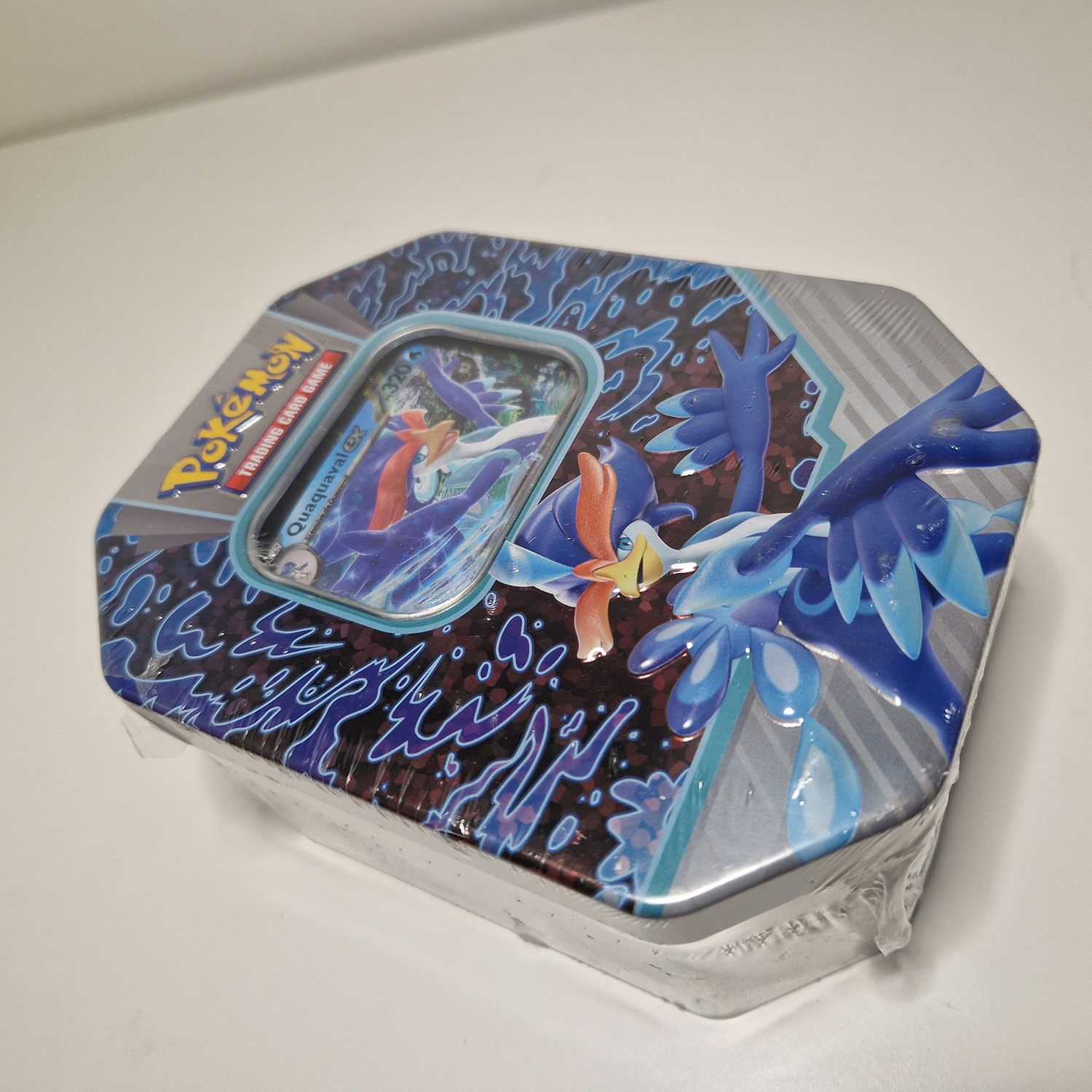 Tin Pokèmon Partner di Paldea: Quaquaval ex NUOVO - ITA - immagine 6
