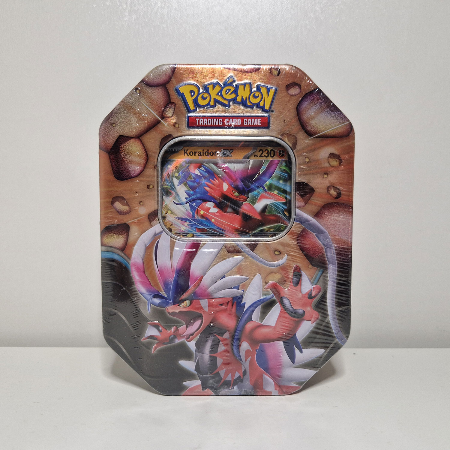 Tin da collezione Pokèmon Slashing Legends: Koraidon ex NUOVO - ITA