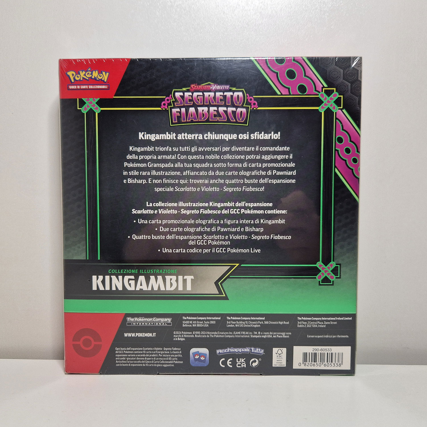 Collezione Pokemon Kingambt - Segreto Fiabesco NUOVO - ITA - immagine 6