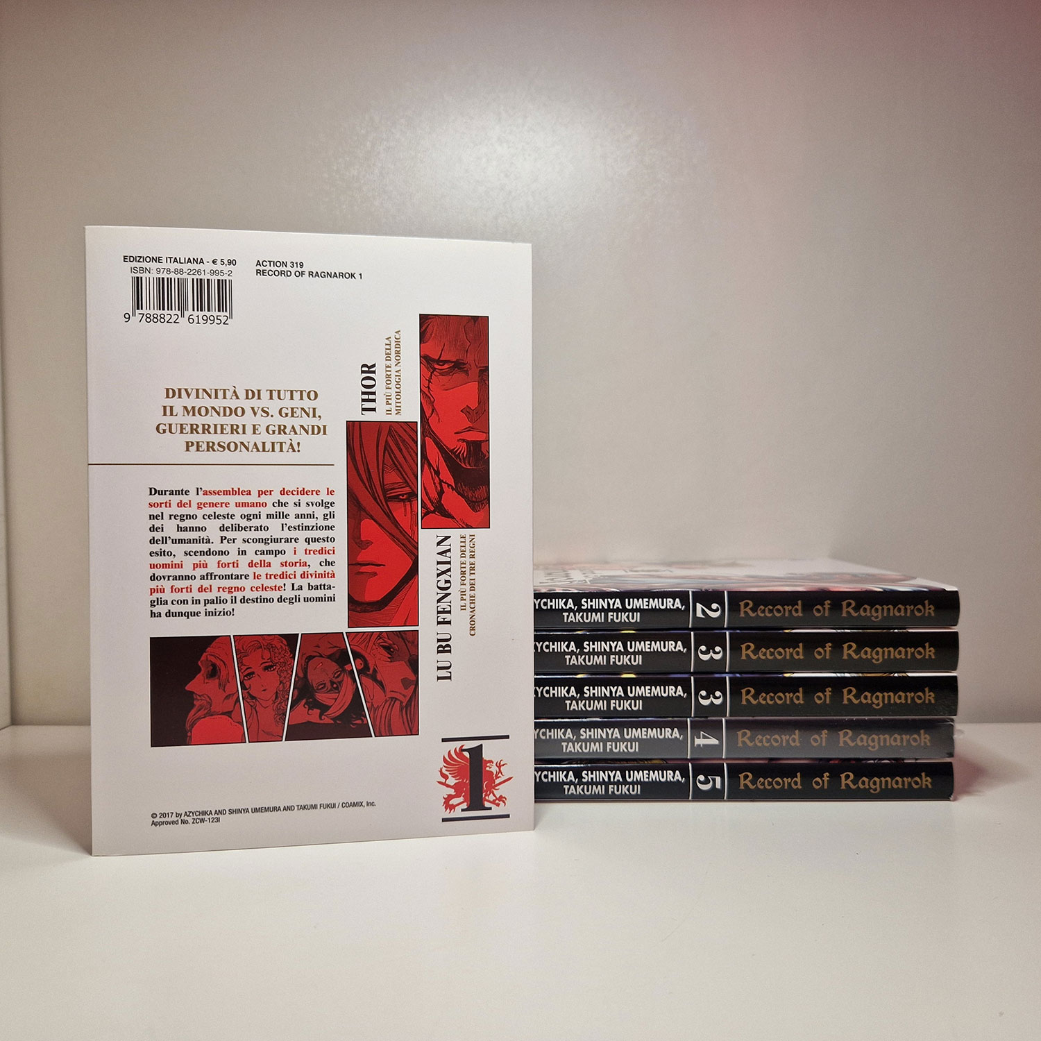 Record of Ragnarok di Takumi Fukui (vol 1 a vol 5) - immagine 2