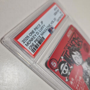 Monkey D Luffy ST21-014 RED Magazine JAP - Gradata PSA 10 - immagine 5