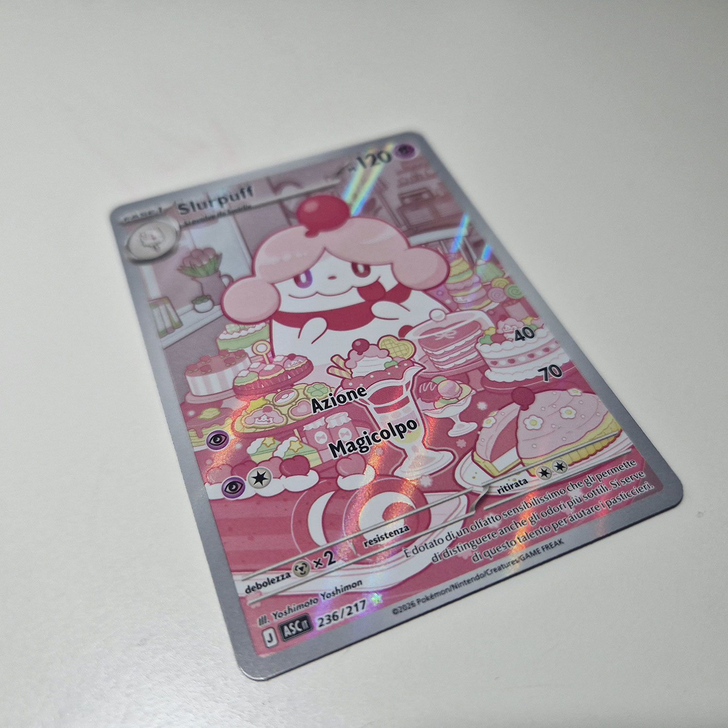 Slurpuff (ASC 236) ITA - Near Mint - immagine 3
