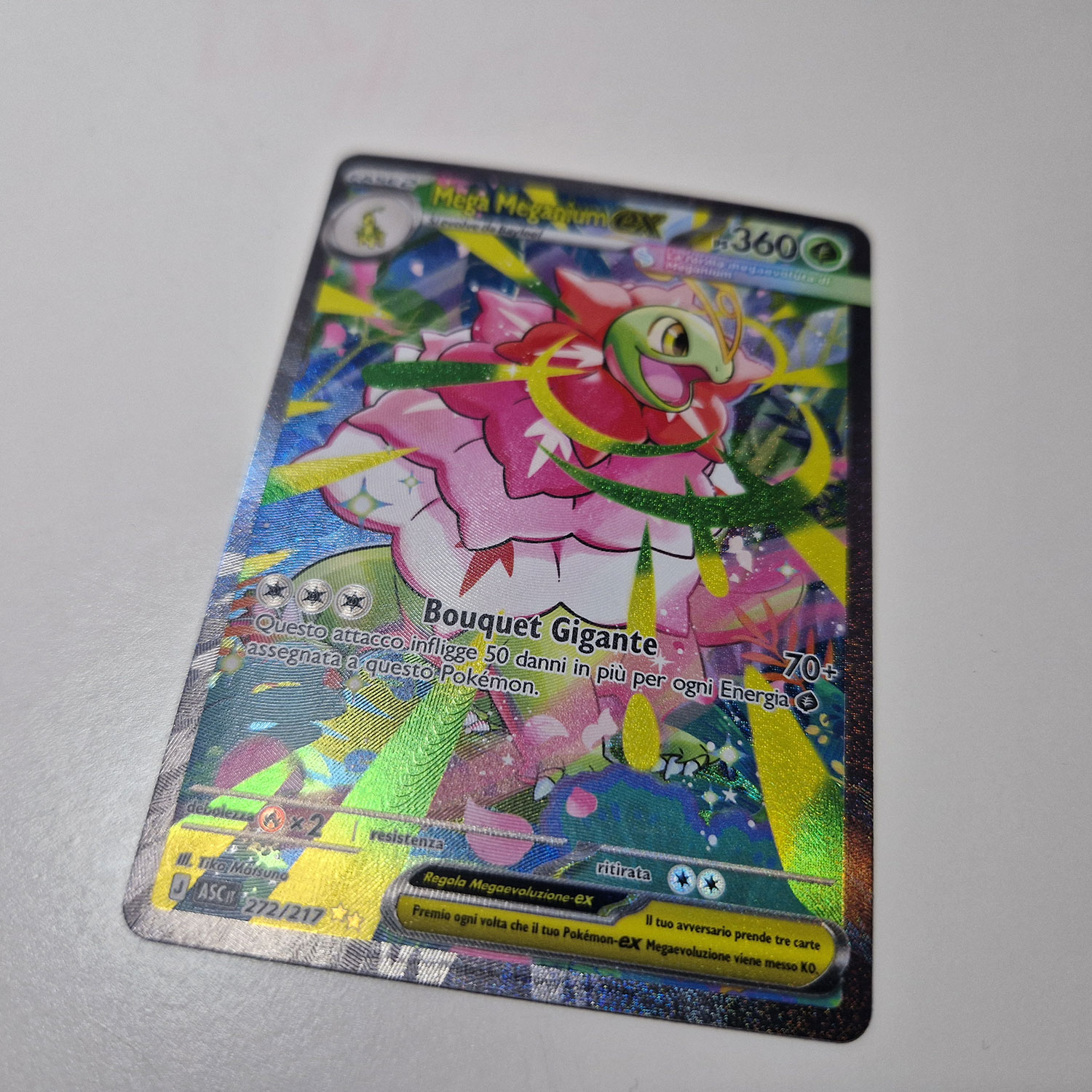 Mega Meganium ex (ASC 272) ITA - Near Mint - immagine 3