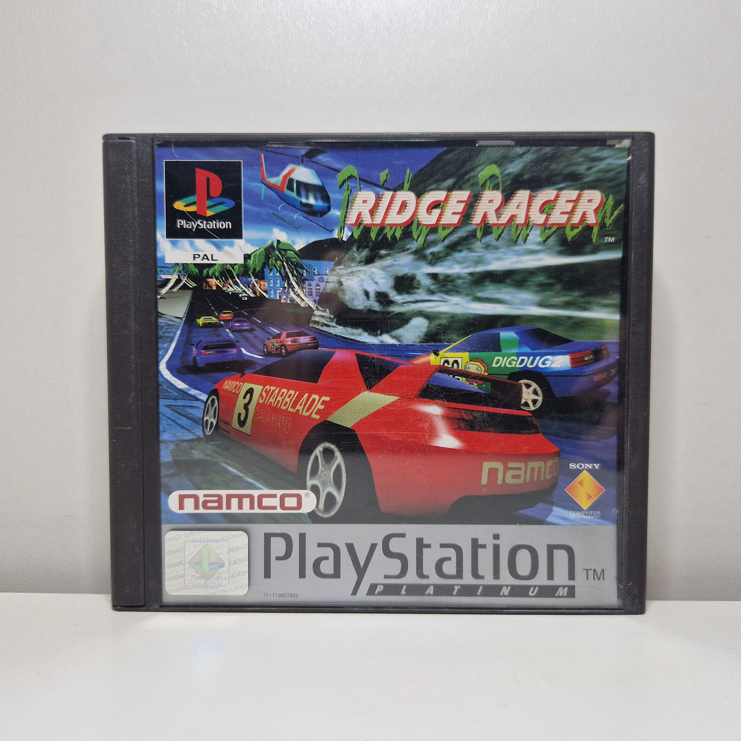 Ridge Racer - Sony Playstation Platinum PAL (completo)