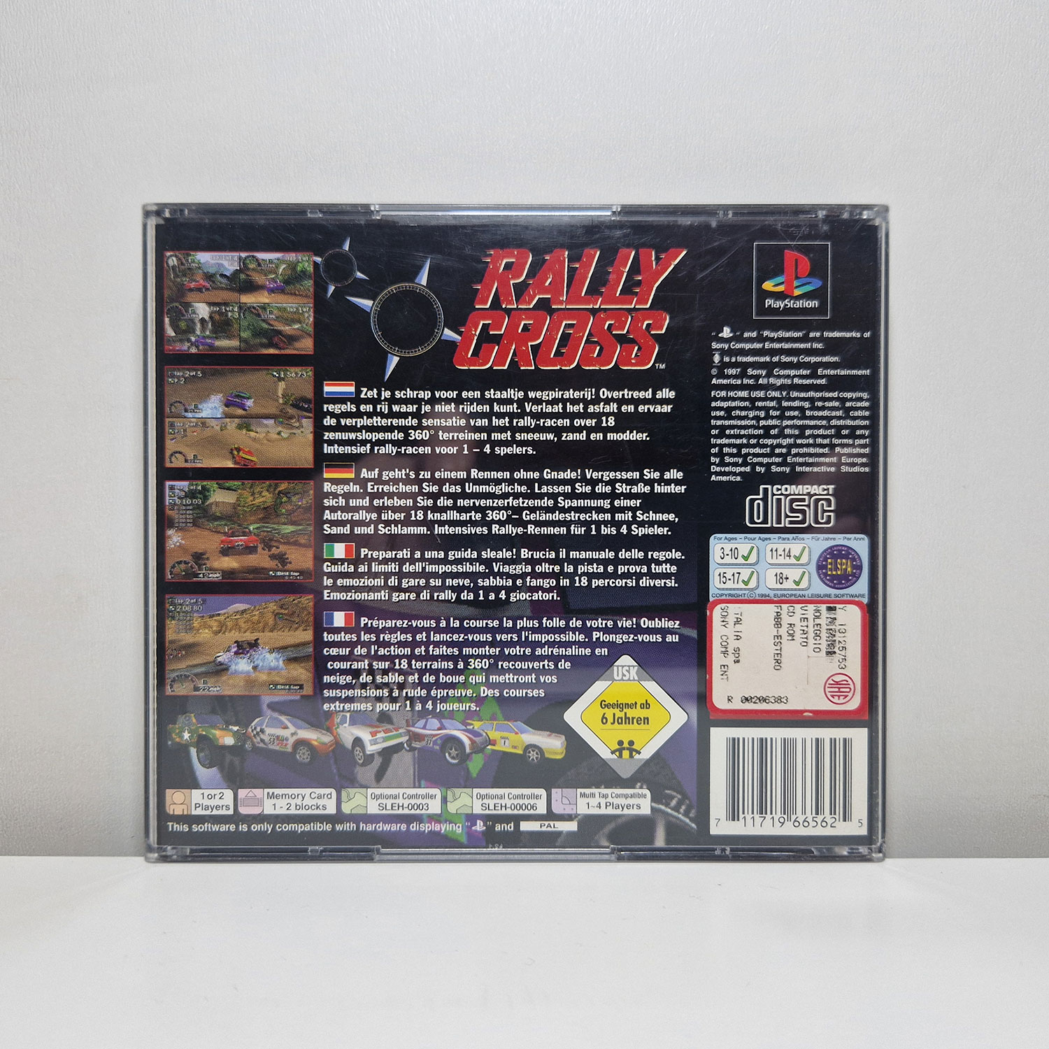 Rally Cross - Sony Playstation PAL (completo) - immagine 2