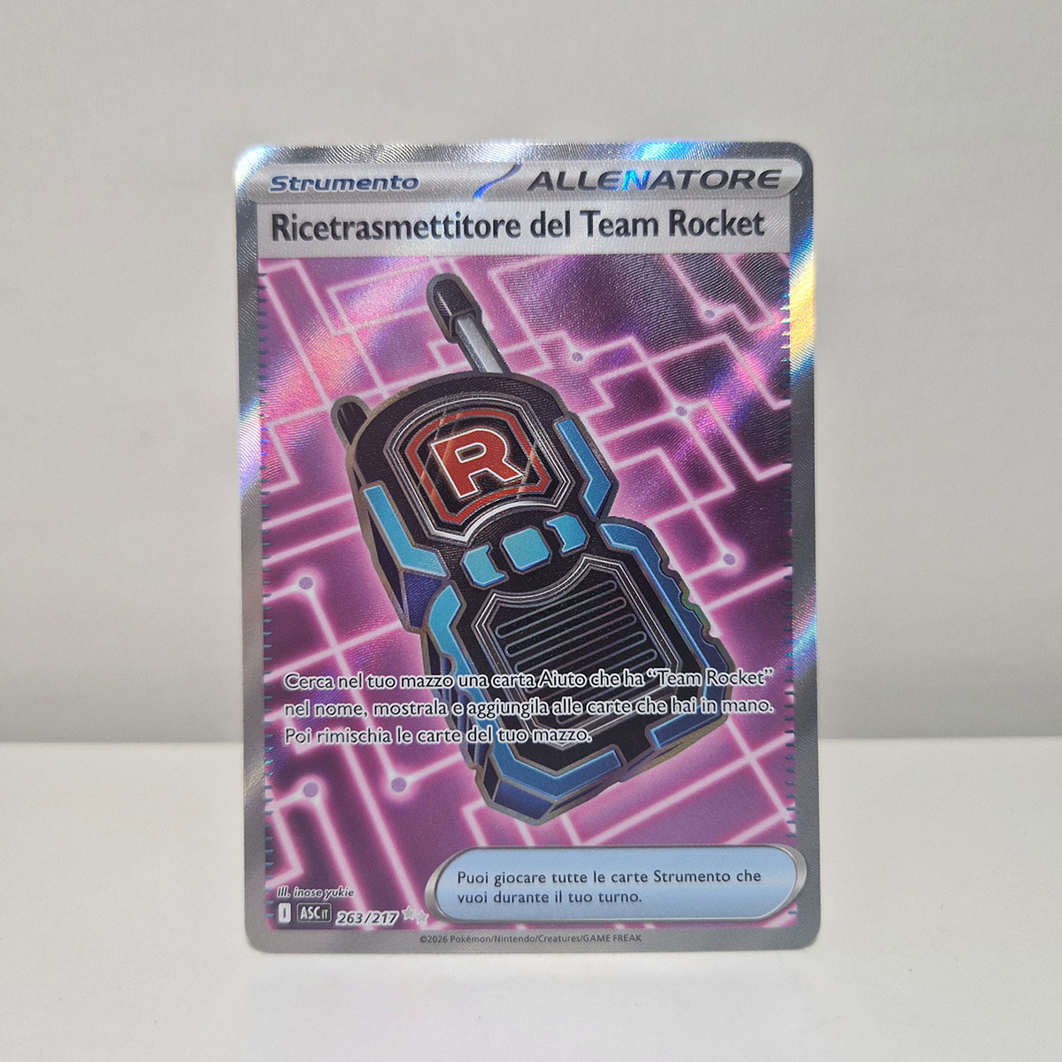 Ricetrasmettitore del Team Rocket (ASC 263) ITA - Near Mint