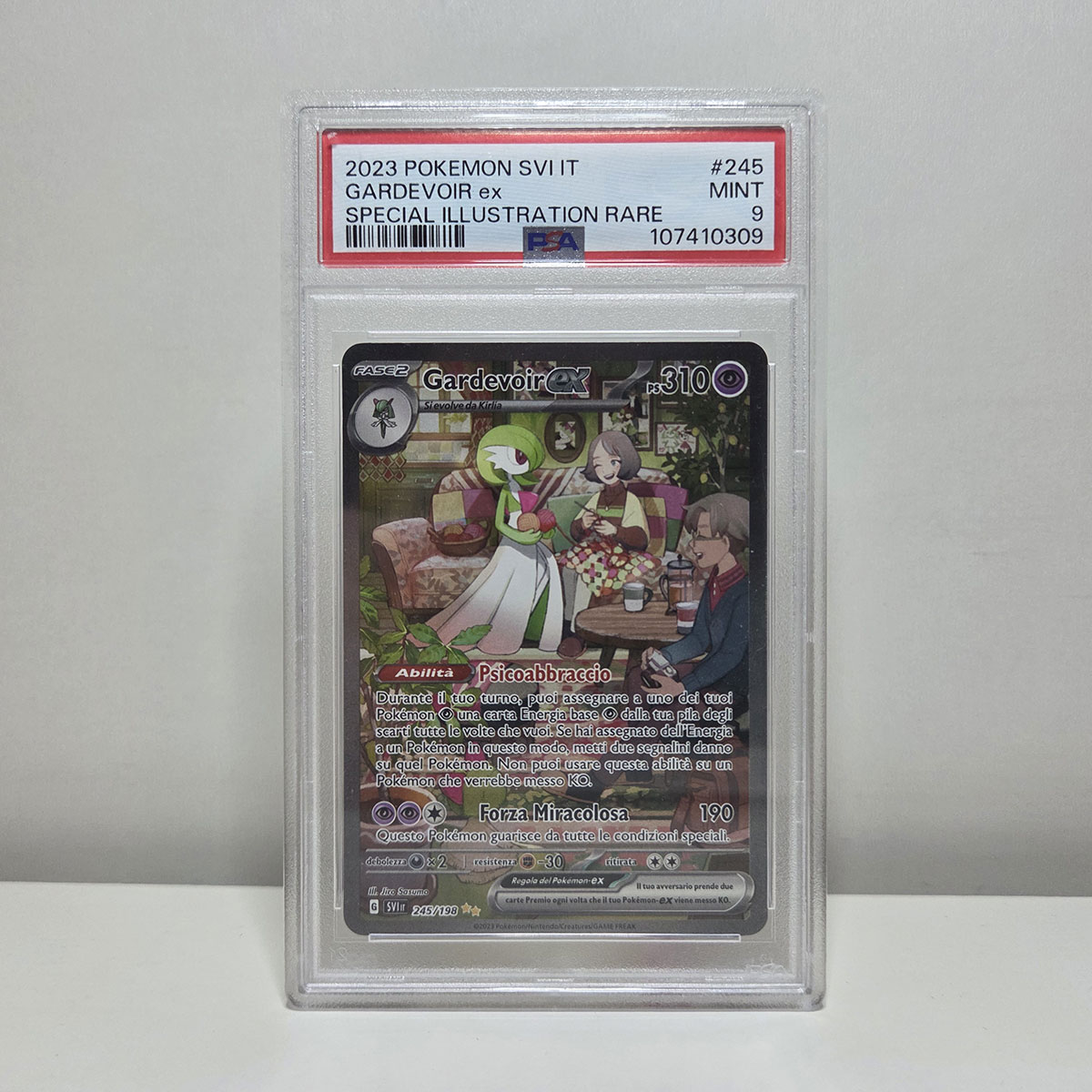 Gardevoir ex (SVI 245) ITA - Gradata PSA 9