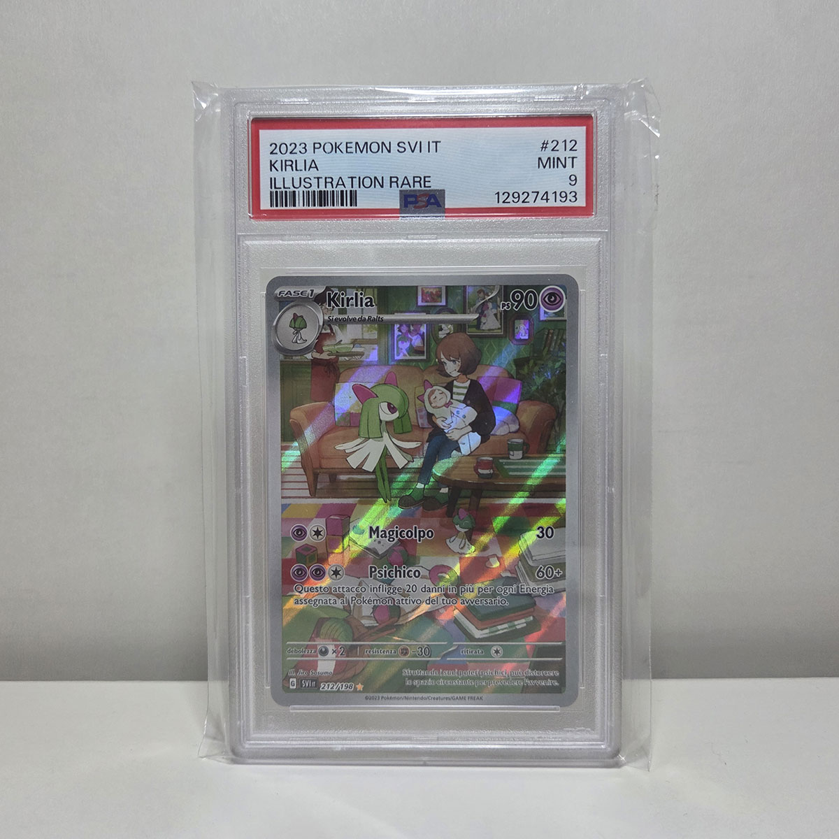 Kirlia (SVI 212) ITA - Gradata PSA 9