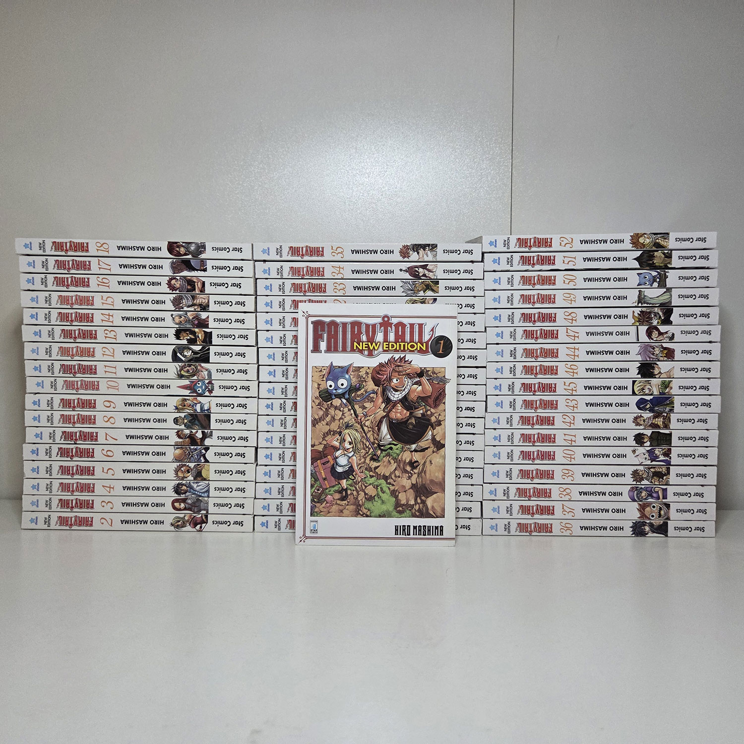 Fairy Tail (New Edition) di Hiro Mashima - (vol 1-52)