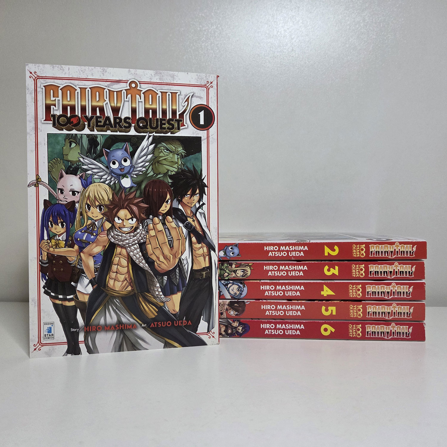 Fairy Tail 100 Years Quest di Hiro Mashima (vol 1-6)