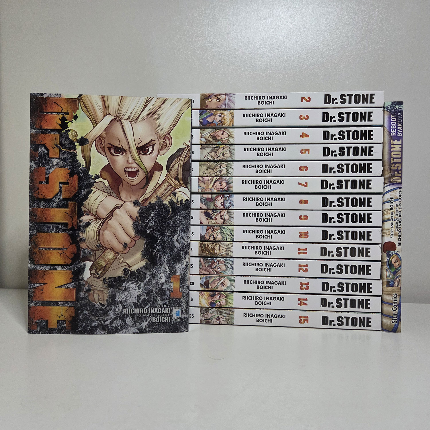 Dr. Stone di Boichi (vol 1 Limited Edition al vol 15 + Reboot)