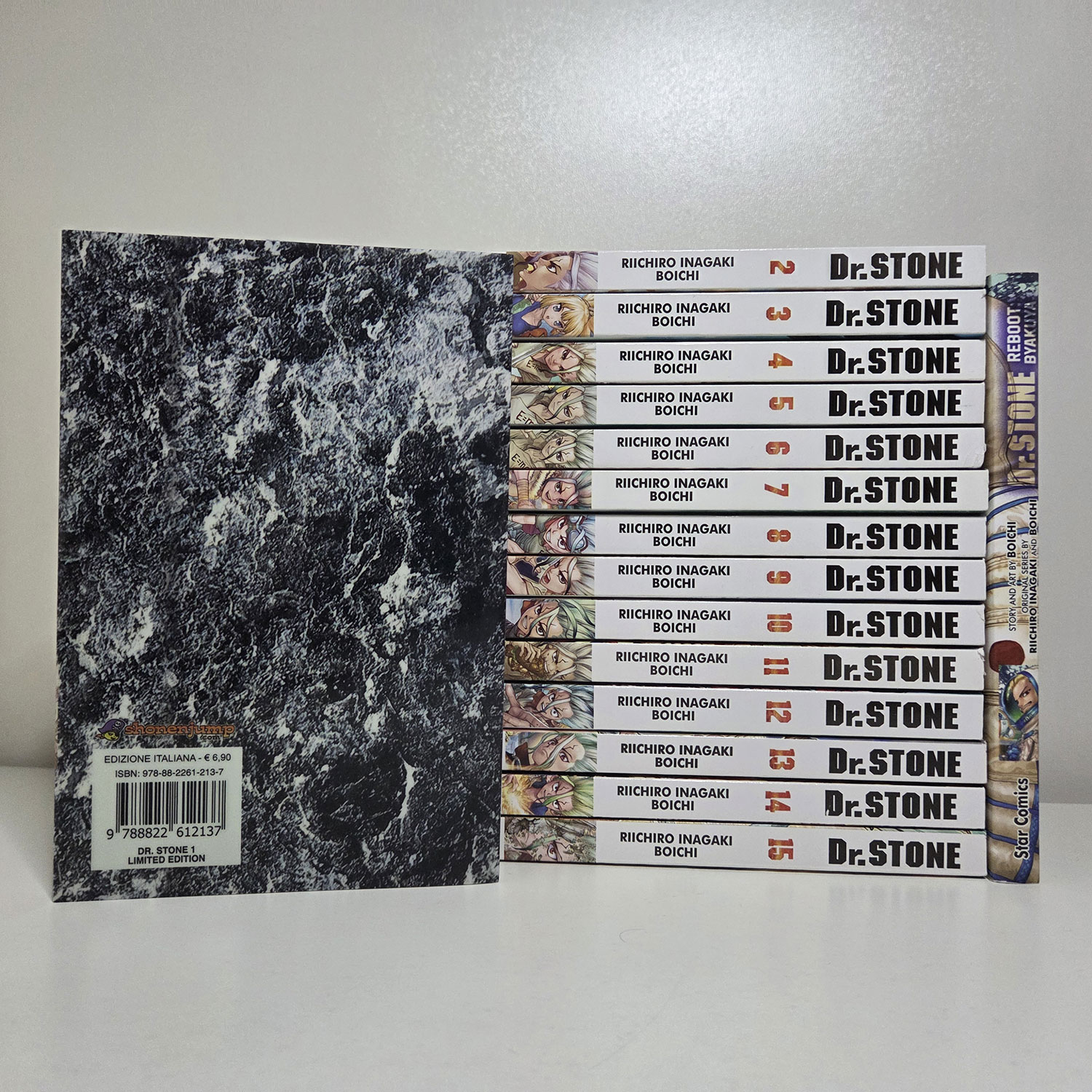 Dr. Stone di Boichi (vol 1 Limited Edition al vol 15 + Reboot) - immagine 2