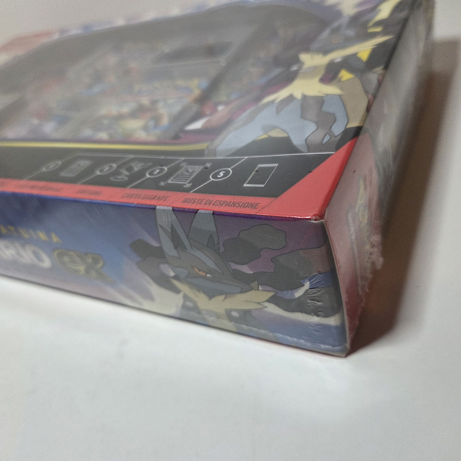 Collezione con Statuina Pokèmon: Mega Lucario ex NUOVO - immagine 5