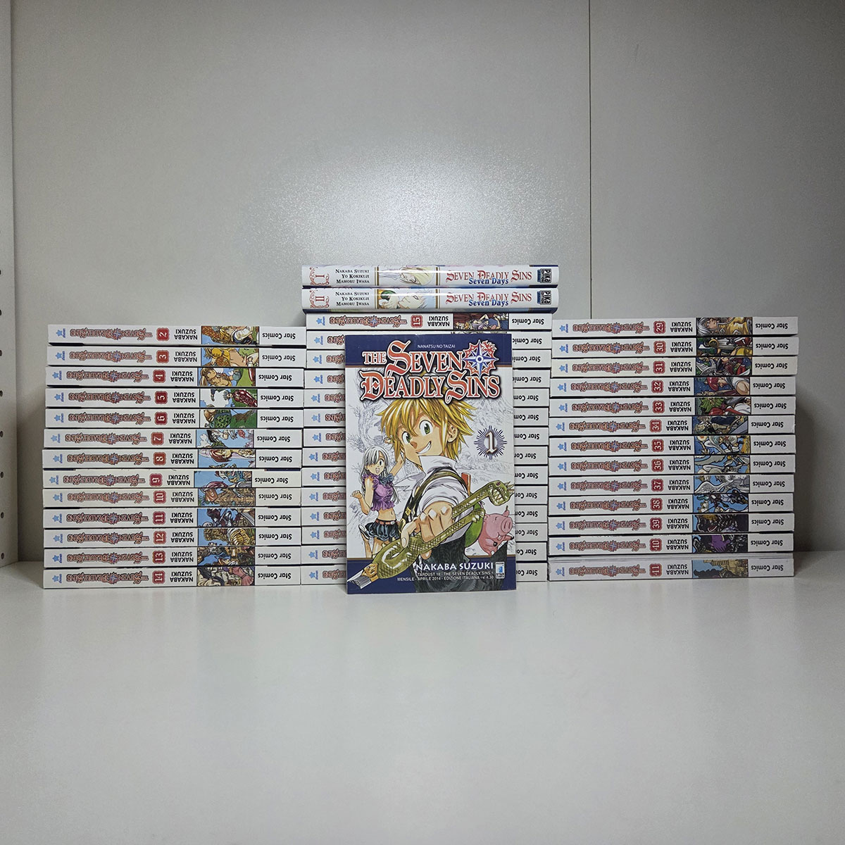 Seven Deadly Sins di Nakaba Suzuki (Serie Completa) + 2 vol Seven Days