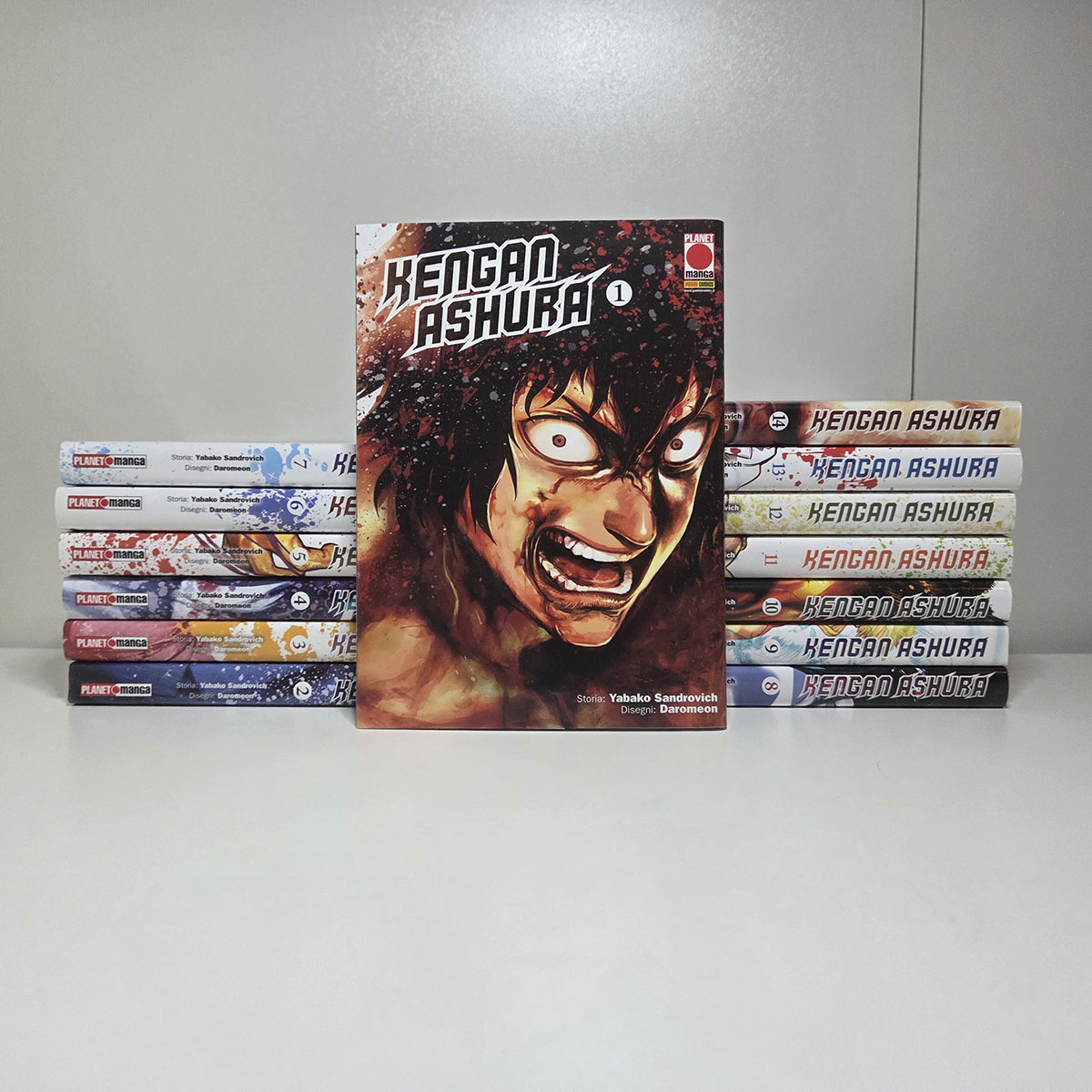 Kengan Ashura di Daromeon (vol 1-14)