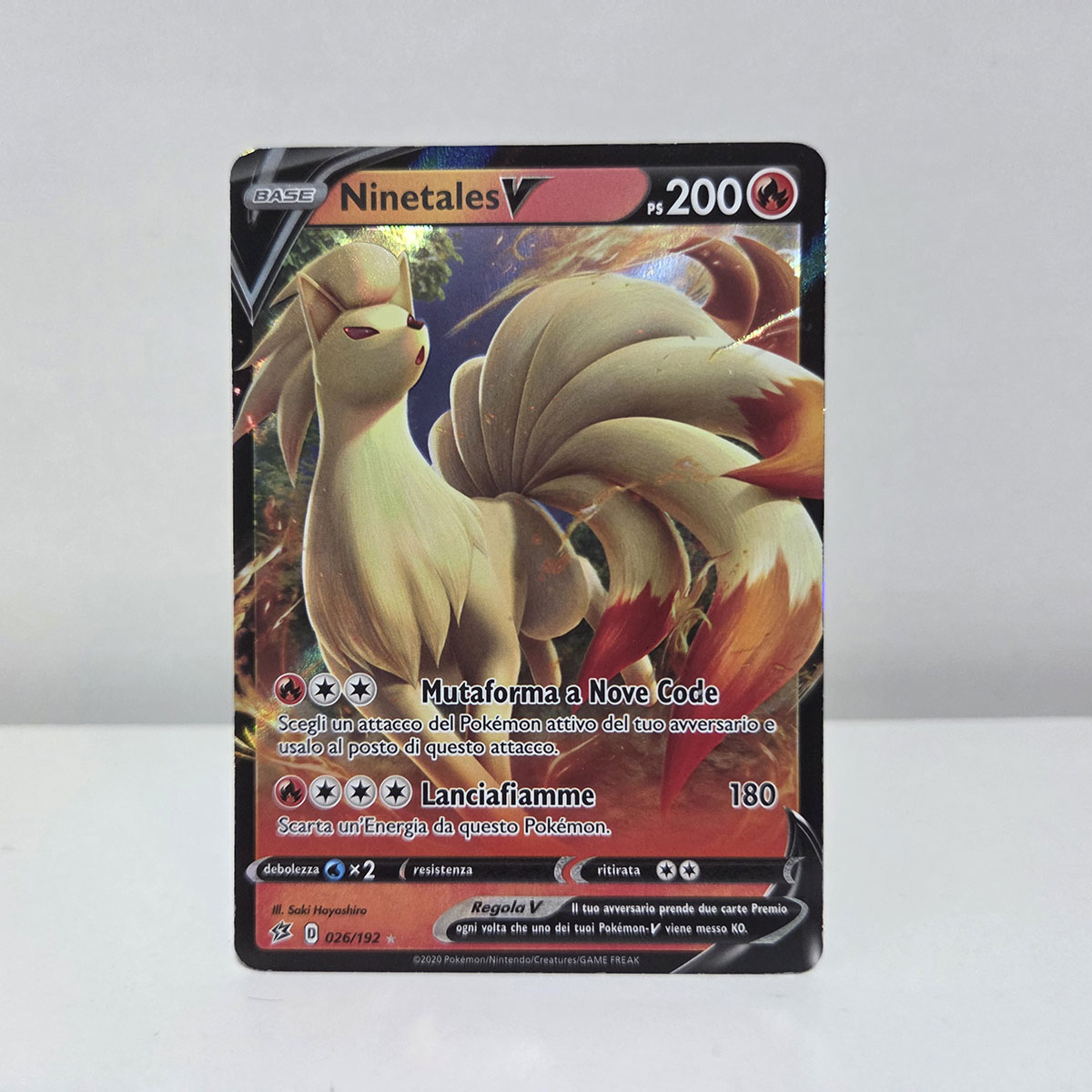 Ninetales V (RCL 26) ITA - Near Mint