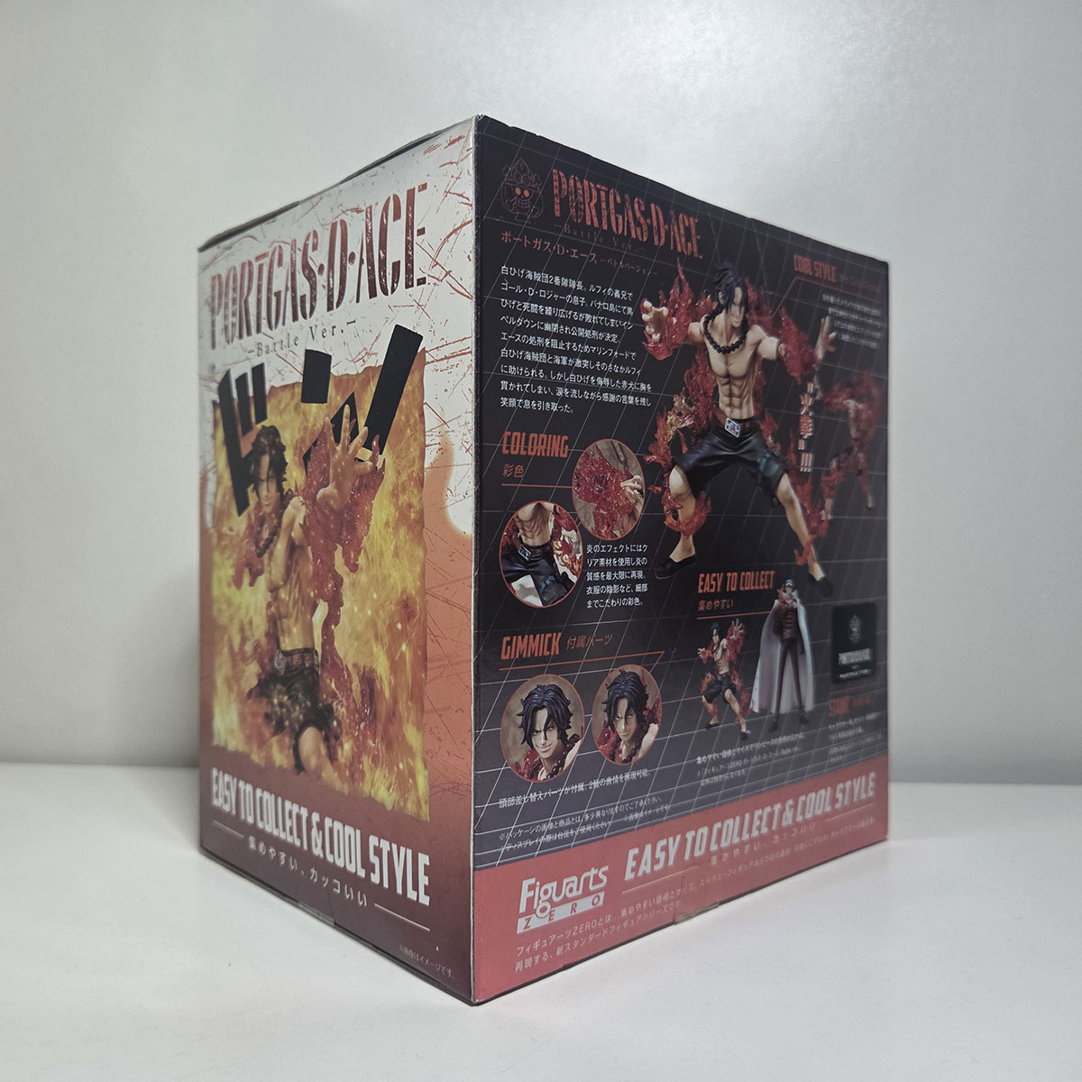 Figure One Piece Figuarts Zero: Portgas D. Ace - Battle Version NUOVO - immagine 3