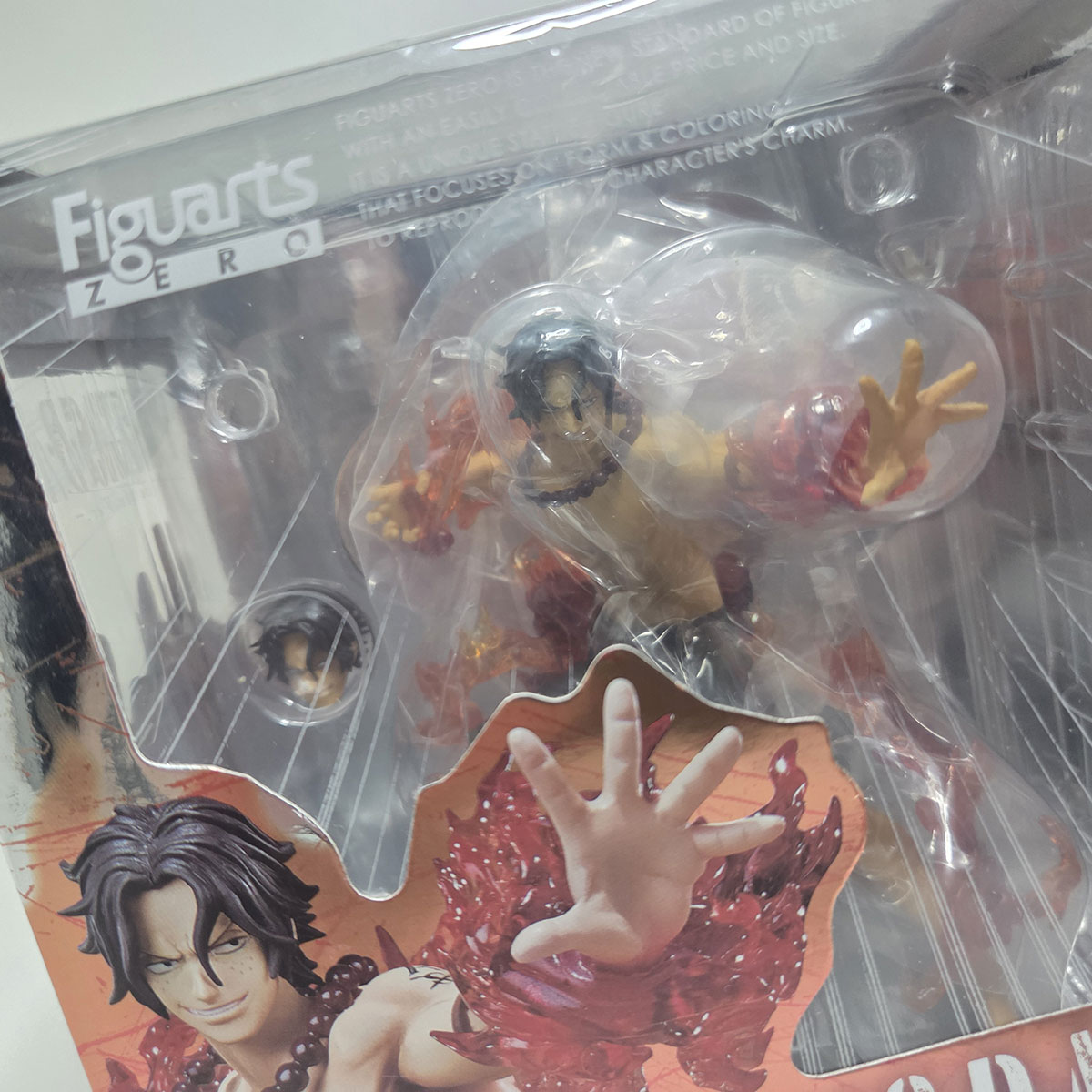 Figure One Piece Figuarts Zero: Portgas D. Ace - Battle Version NUOVO - immagine 7