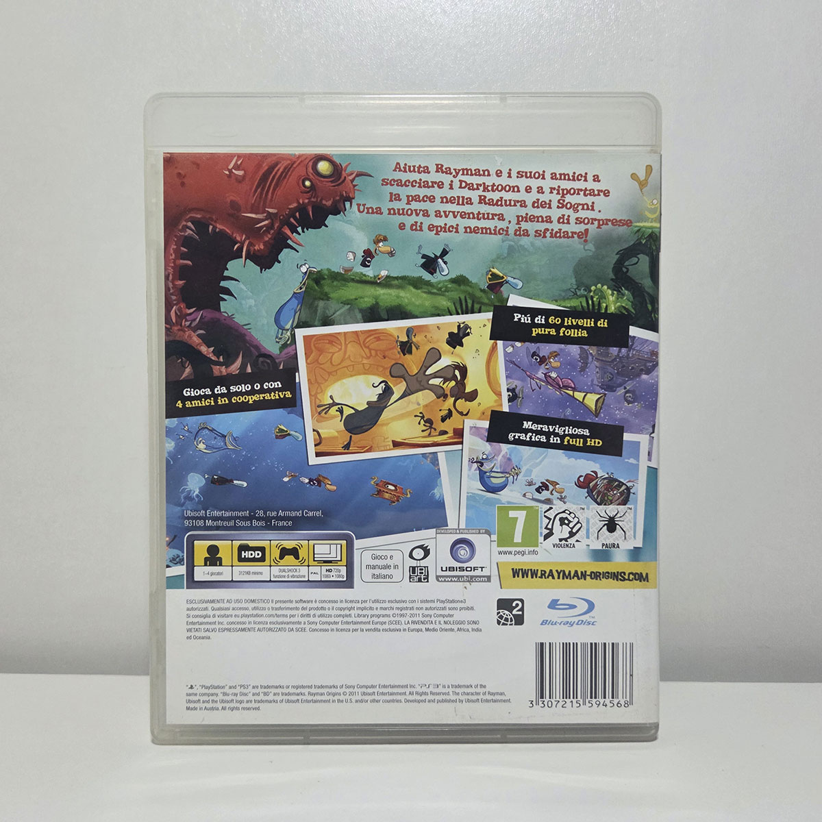 Rayman Origins per Playstation 3 PAL (completo) - immagine 2