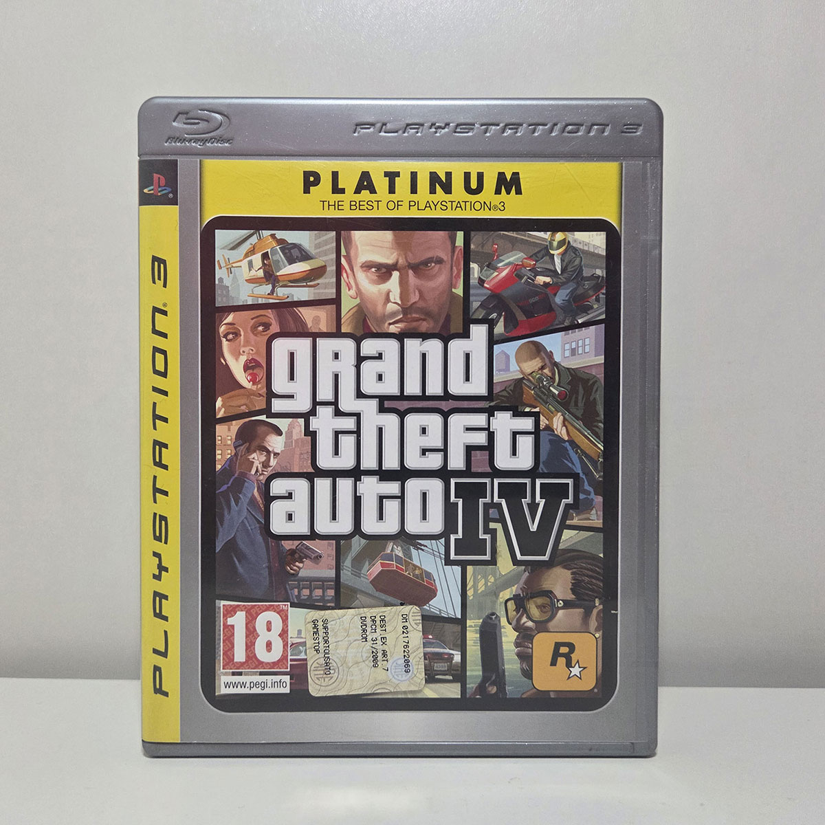 Grand Theft Auto IV per Playstation 3 versione Platinum PAL (completo)