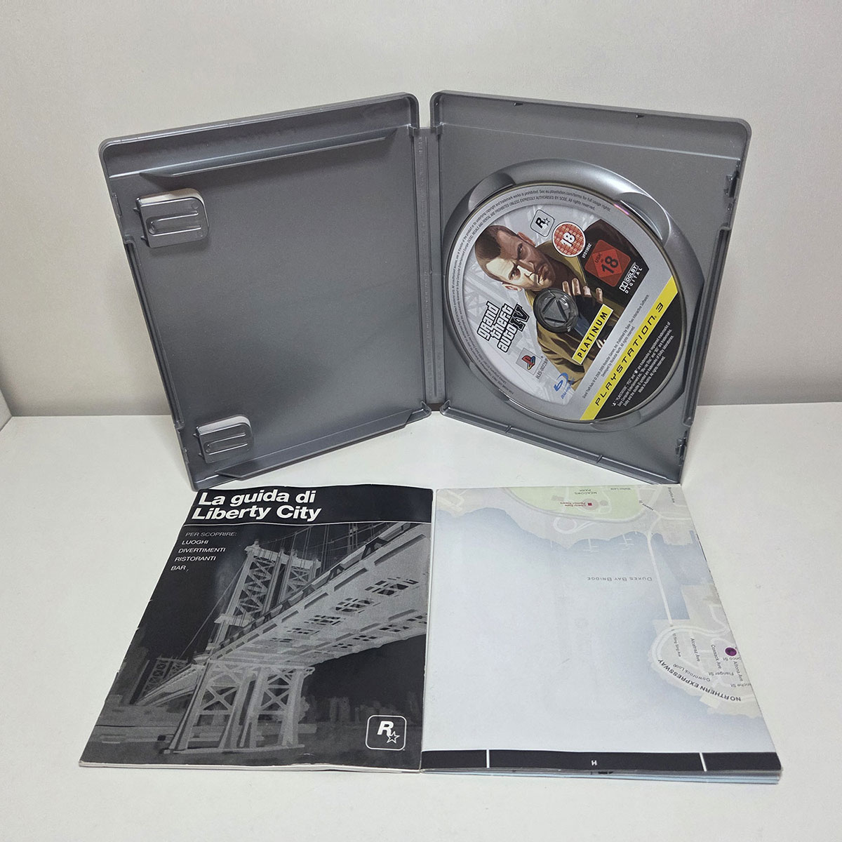Grand Theft Auto IV per Playstation 3 versione Platinum PAL (completo) - immagine 3