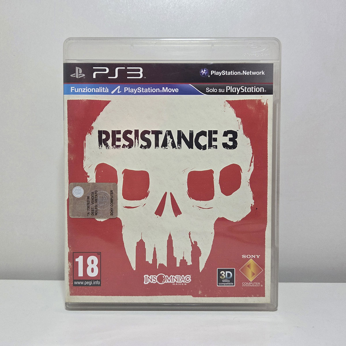 Resistance 3 per Playstation 3 PAL (completo)