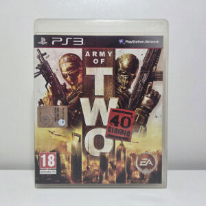 Army of Two: 40esimo Giorno per Playstation 3 PAL (completo)