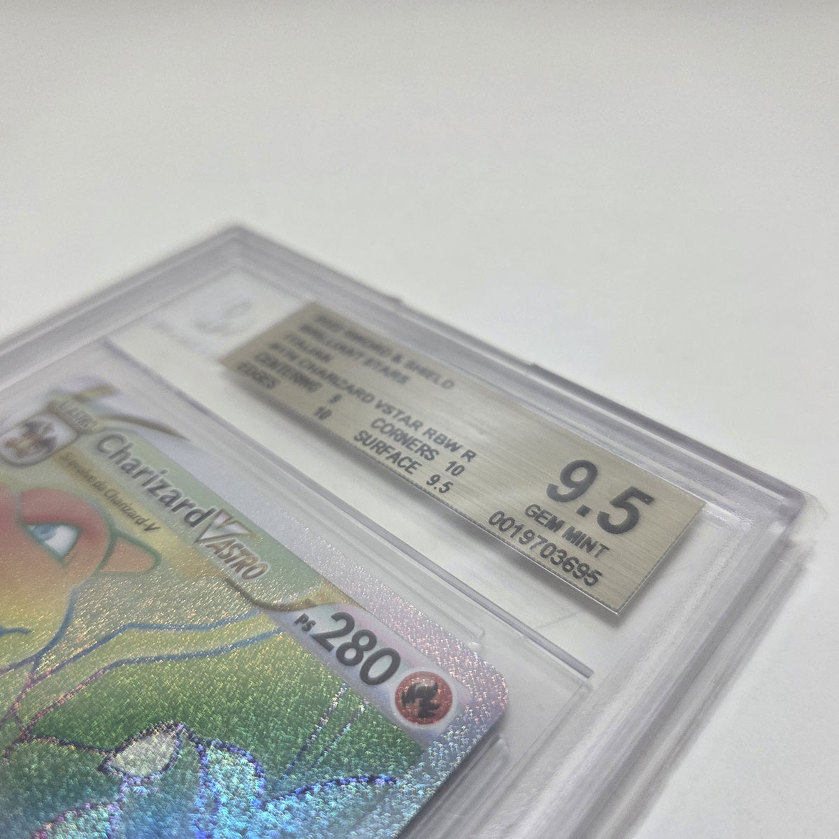 Charizard Vastro (BRS 174) ITA - Gradata BGS 9.5 - immagine 4